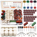 185Pcs Polishing Buffing Wheel Kit, Felt Wool Pad Set, Rotary Accessories with Sanding Drum, Polishing Compound, Grinding Head, 1/8" Shank for Jewelry Metal Polishing, Compatible with Dremel - color: 185pcs-10 Styles