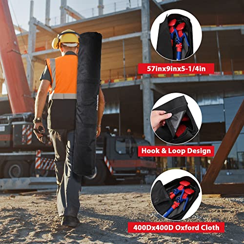 WORKPRO Cabinet Jacks, 54-114 in Adjustable Support Pole, 154 lbs, 4-Pack - size: Long-54"-114" 4PC