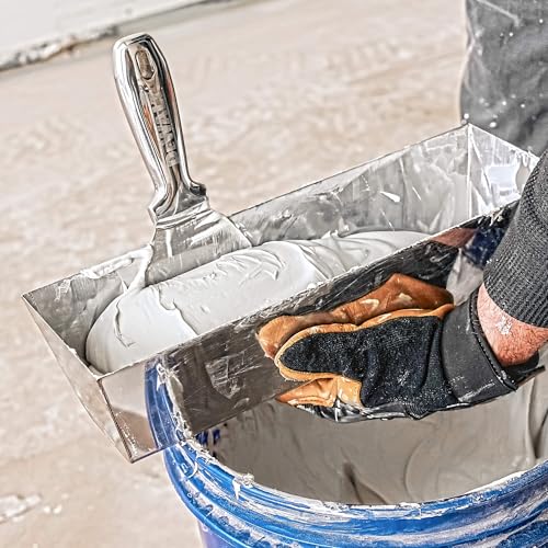 DEWALT 5" All Stainless Steel Joint Knife | One-Piece Premium Polished Metal Putty Blade | 2-405 - size: 5-Inch