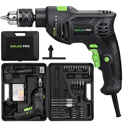 GALAX PRO 5Amp 1/2-inch Hammer Drill with 105pcs Accessories - style: Hammerdrill with 105pcs Accessories