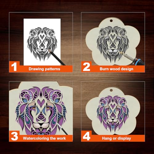 ACRSIKR Gifts for Teen, Teenagers Boy Girl Wood Burning Kit Christmas Gift - color: Blue