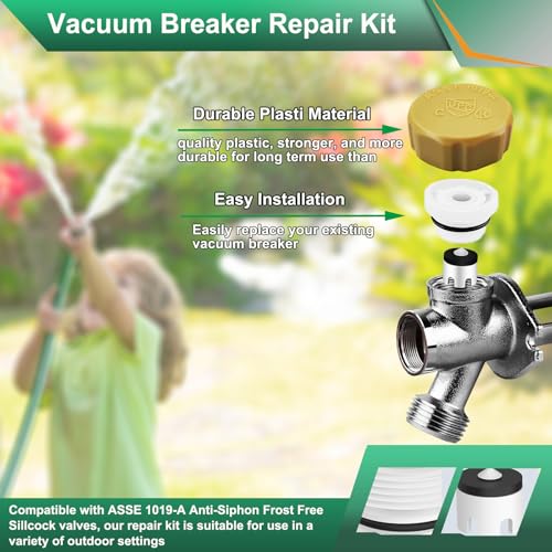 3 Pack Vacuum Breaker Repair Kit Replacement for VACVBKX1B - style: 3 Pack ASSE 1019-A Repair Kit