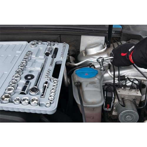 Performance Tool W1172 SAE/Metric 52-Piece Socket Set (1/4-Inch, 3/8-Inch & 1/2-Inch Drive) - size: 52-Piece (Pack of 1), style: Socket Set