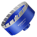 4" Diamond Hole Saw, Wet/Dry Diamond Core Bit for Tile Granite - size: 4"(102mm)