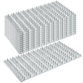 10 Pcs Truss Mending Plate 6x12, Pronged Truss Plates with Nail Teeth, Truss Brackets for Roofing Wood Connector - size: 6"x12"