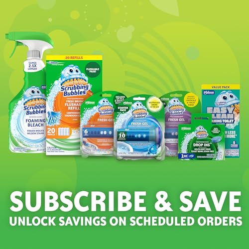 Scrubbing Bubbles Continuous Clean Toilet Tank Drop-Ins, 3 Count - size: 3 Count (Pack of 1)