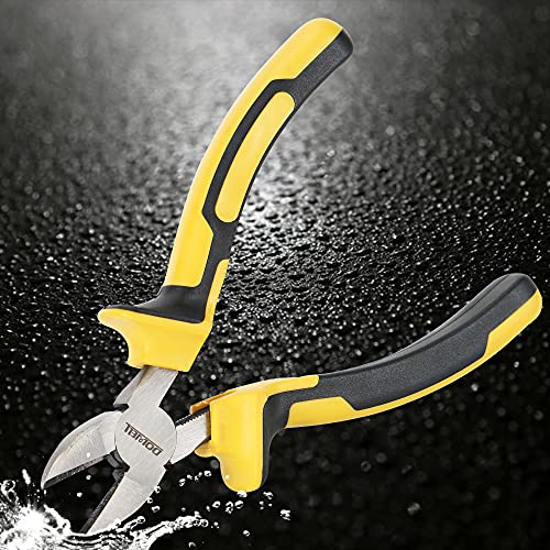 DOWELL 6 Inch Diagonal Cutting Pliers Diagonal Wire Cutters - size: 6" Diagonal Cutting Pliers