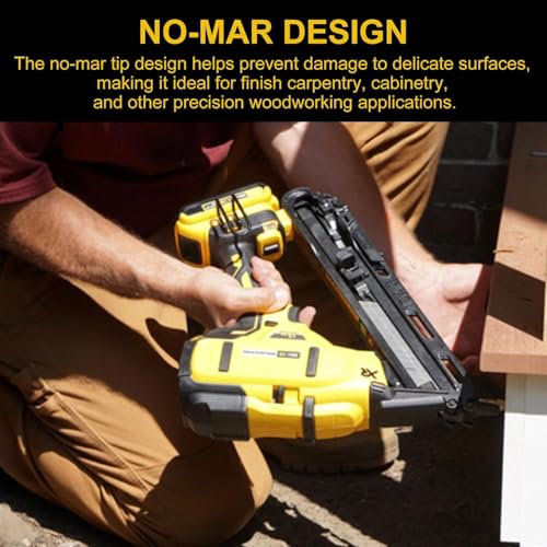 8-Pack N490008 No-Mar Tip Replacement for DeWalt 20V Finish Nailer