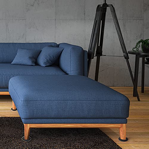 Super Sliders 3 1/2" Round Reusable Furniture Sliders for Carpet Easily Move Medium to Large Sized Items Across Carpet, 4 Pack Gray - color: Grey, size: 4 Count (Pack of 1)