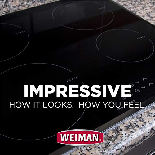 Weiman Cook Top Scrubbing Pads – Gently Clean and Remove Burned-on Food from All Smooth Top and Glass Cooktop Ranges, 3 reusable pads - size: 3 Count (Pack of 1)