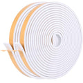 Self Adhesive Foam Tape Weatherstrip 1/2in x 1/4in x 52Ft High Density Foam Insulation Strips Foam Seal Weather Stripping with Strong Adhesive for Door and Window Sound Isolation Soundproofing - size: 1/2in x 1/4in x 52Ft