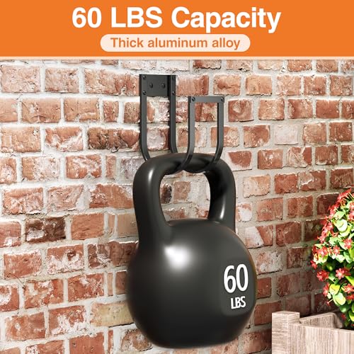 Garden Hose Holder Wall Mount - Metal Water Hose Hanger for Outside, Durable Hook for Garden, Garage, or Yard Storage - color: Black-Solid Frame