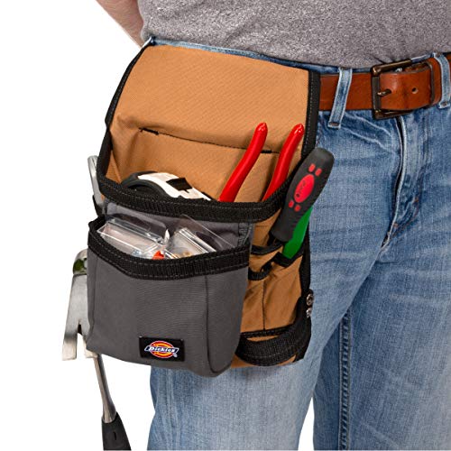 Dickies Work Gear 57021 Grey/Tan 8-Pocket Pouch - color: Grey/Tan