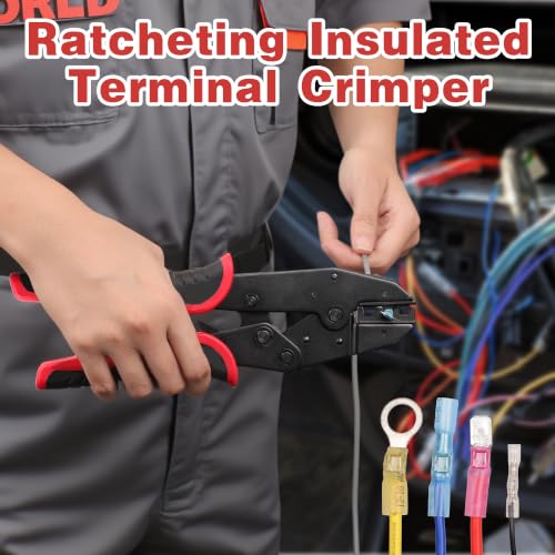 Kuject Wire Stripper Crimping Tool for Heat Shrink Connectors