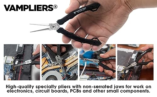 VAMPLIERS 5.5" Mini Precision Needle Nose Pliers Made in Japan ESD Safe - style: 5.5" Needle Nose Pliers