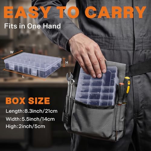 1800PCS M2 M3 M4 M5 Socket Head Cap Screw Assortment Kit - size: M2M3M4M5