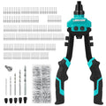 LIBRATON Pop Rivet Gun Kit, Two-Handed Rivet Gun, Heavy Duty Rivet Gun Kit - size: 5 Sizes