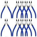 6" Wire Cutters for Crafting Floral Wire Clipper Snips - 10 Pack - color: 6"- 10 Pack