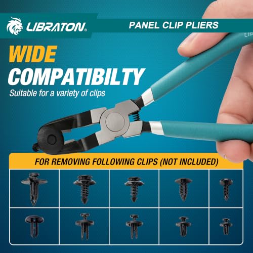 Libraton Panel Clip Pliers, Diagonal Cutting Pliers, Clip Removal Tool