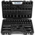 DISEN 94 PCS 1/4" Drive Impact Socket Set - size: 1/4" 94PCS