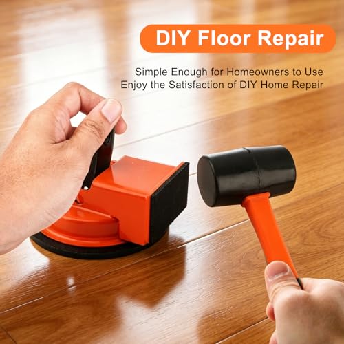 Floor Gap Fixer Tool, Plank Gap Repair Kit, Heavy‑Duty Suction Cup