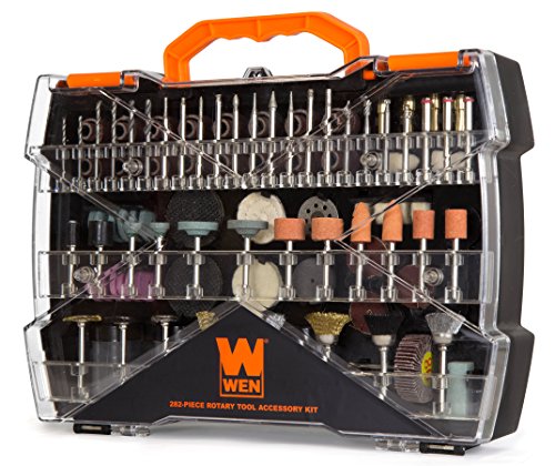 WEN 230282A 282-Piece Rotary Tool Accessory Kit with Carrying Case - size: 282 Pieces