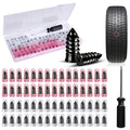 60PCS Tire Repair Rubber Nail Tire Plugs Kit with Screwdriver