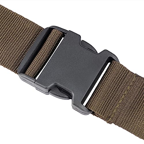 Bucket Boss Handyman's Holster Brown | 52-Inch Waist | Quick Release Buckle | Steel Tape Clip | Pack of 4 - size: One Size (Pack of 4)