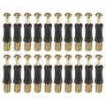 uxcell 30Pcs 32mm Furniture Connecting Fittings, Thread Bolts Dowels Screws - size: 32mm