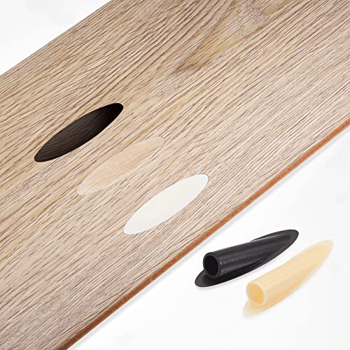 MECCANIXITY 9mm Plastic Pocket Hole Plugs,Wood Plugs for Pocket Hole Jig Working Tool Accessories,Grey Pack of 100 - color: Gray
