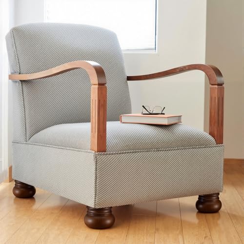 4 Pack 3 Inch Solid Wood Furniture Leg Brown Walnut Bun Feet for Sofas, Chairs, Cabinets, Beds and Home Decor and Much More