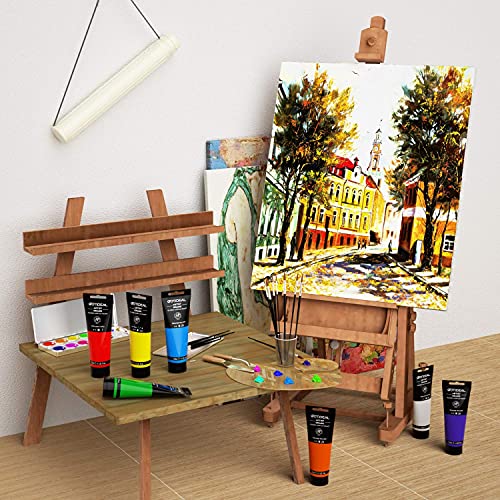 GOTIDEAL Acrylic Paint Gray Tubes(120ml, 4.1 oz) - color: Gray, style: Regular