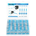 200PCS Heat Shrink Ring Terminals, Marine Grade - size: AWG(16-14)
