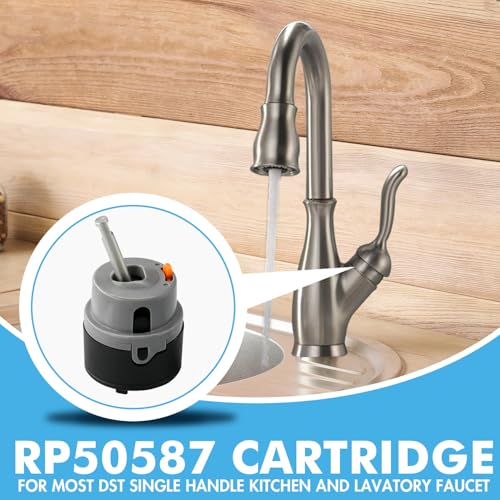 RP50587 Cartridge Replacement for Delta Single Handle Kitchen and Lavatory Faucets, Works with DIAMOND Seal Technology Models Featuring a 36 mm Motion, with Allen Wrench - style: RP50587