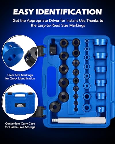 Orion Motor Tech OMT 33pc Bearing Press Kit for Small Vehicles - style: Small