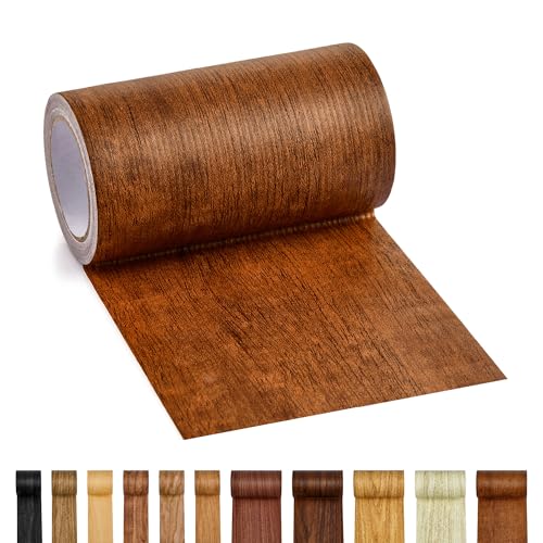 ECOHomes Wood Grain Repair Tape (Teak Wood, 4 Inch x 15 Feet) - color: Teak Wood, size: 4 Inch By 15 Ft