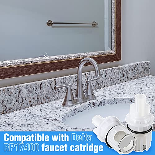 Enhon 3 Pack Shower Tub Stem Kit, Compatible with Delta RP1740 RP4993