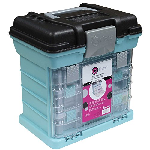 Creative Options 1363-83 Grab N' Go Rack System, Soft Blue,Medium - color: Soft Blue, size: Medium