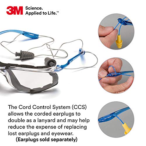 3M Safety Glasses, Virtua CCS and Virtua Sport CCS, Anti-Fog, Clear Lens - color: Clear, Clear