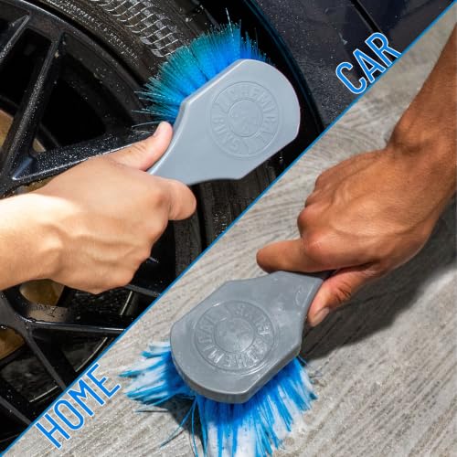 Chemical Guys, Big Blue Stiffy Heavy Duty Tire & Upholstery Cleaning Brush
