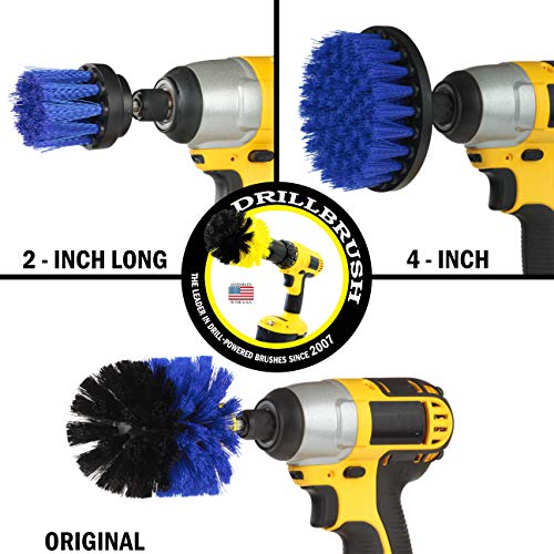 Drill Brush - Drill Brush Attachment - Drill Brush Power Scrubber - color: Blue