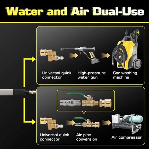 40" Upgraded Radiator Cleaning Wand Set - size: 40" (1 Piece)