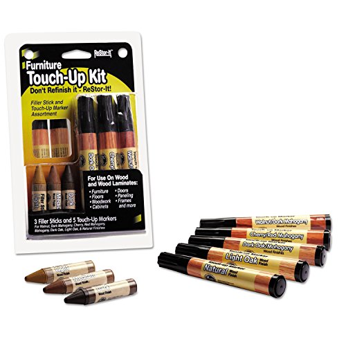 18000 ReStor-It Furniture Touch-Up Kit, 8 Piece Kit