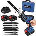 CloudDream Cordless Reciprocating Saw, 3500 SPM, Brushless, 2-Battery Kit