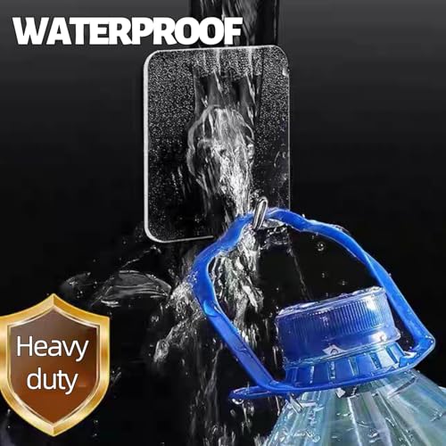DDMY Clear Adhesive Hooks Heavy Duty Walls Hook 36 Pack for Hanging - color: Transparent, size: 36 Pieces