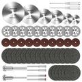 DIYSELF 54-Piece Rotary Tool Cutting Disc Set for Wood and Metal