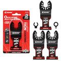 EZARC Obsidian Carbide Oscillating Saw Blades for Multi-Material, 3-Pack - size: 3 PCS Carbide