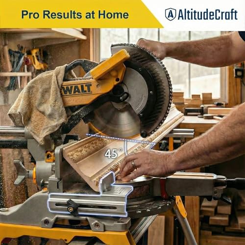 Miter Saw Crown Stops, Heavy-Duty Crown Molding Jig - style: Miter Saw Crown Stops