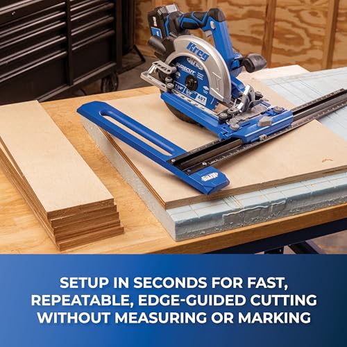 Kreg Rip-Cut Universal Circular Saw Guide, Cuts up to 48" Wide, KMA2400 - style: KMA2400