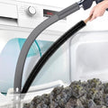 PetOde 2Pcs Dryer Vent Cleaner Kit Universal Vacuum Hose Attachment & Brush - color: Deep Gray